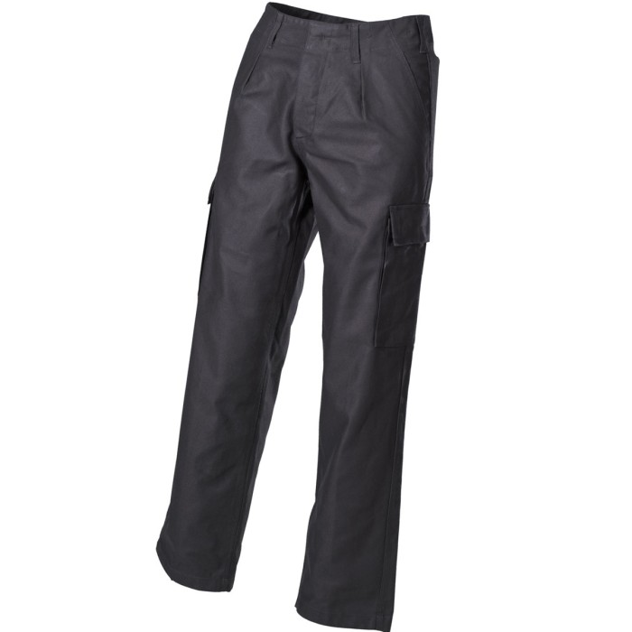 MFH BW Moleskinhose, schwarz, nach original BW TL